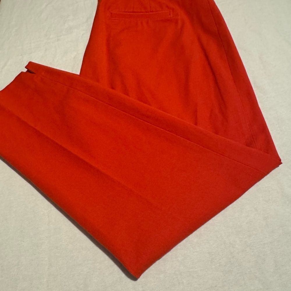 BANANA REPUBLIC WOMEN size 14 Orange Sloan Fit Business Casual Capsule Wardrobe - Picture 6 of 8